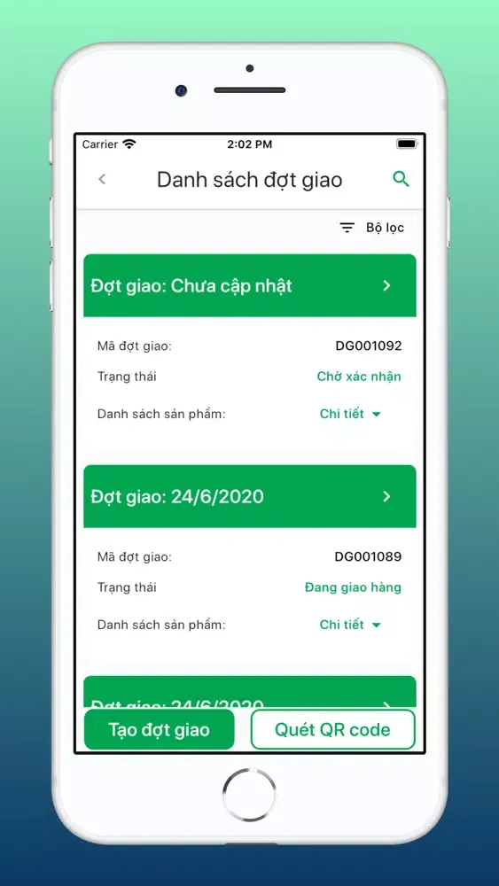 MCOM Tôm Giống - Phân Phối Screenshots
